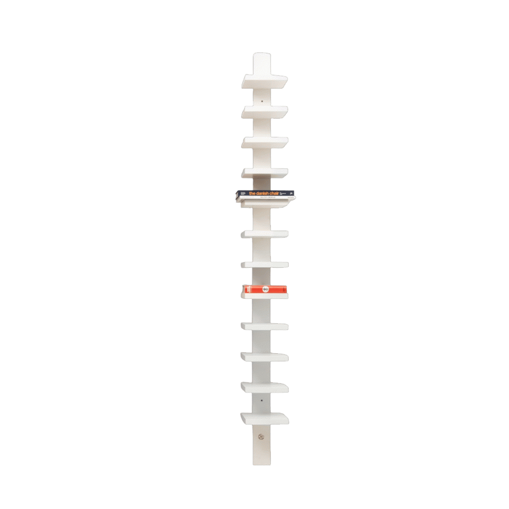 Белая полка Pilaster